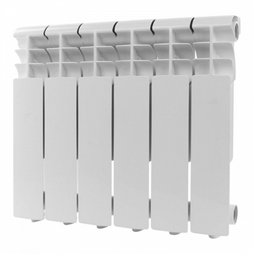 Радиатор бимет. Rommer Profi BM350 9 сек (RAL9016)  