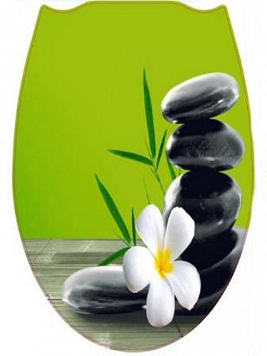 Сиденье д/унитаза FOR-LID20 пластик. ГАРМОНИЯ