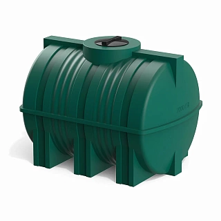 Емкость G-2000 (ВxШxД: 1.35x1.27x1.75м) зеленая ВЫГОДА