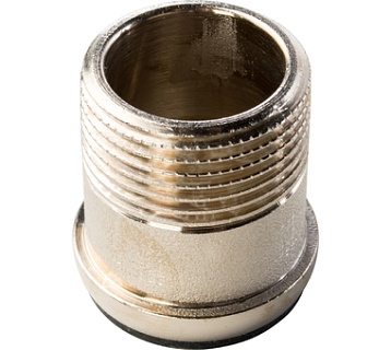 Кран шар. полнопроходной с амер. баб. ВН 3/4" (15/60) SVB-0007-200020) STOUT ЧЁРНЫЙ МАХОВИК (замена арт.57612)