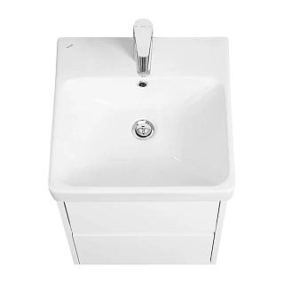 Комплект мебели 45 "Сканди-45" подвесная 2 ящ. белый  АКВАТОН (ум.Адриана-45)