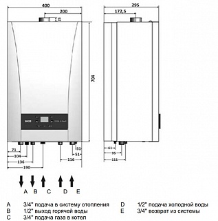 .  BAXI  ECO NOVA 18F  100021540  !