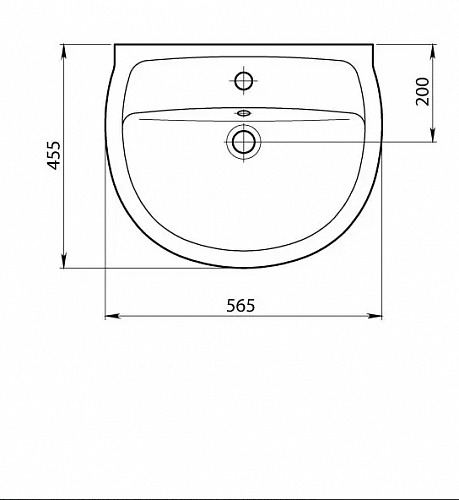 Умывальник "Версия" бел. (Воротынск)