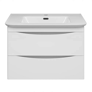 Комплект мебели 70 "Мираж-70" подвесная 2 ящ. белый MISTY (ум.Royce Calypso-70)