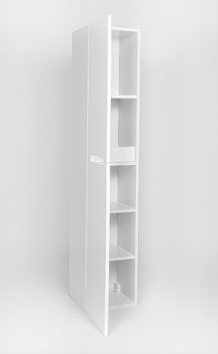 Пенал подвесной "Марсель" 30см универсальный белый  VIANT