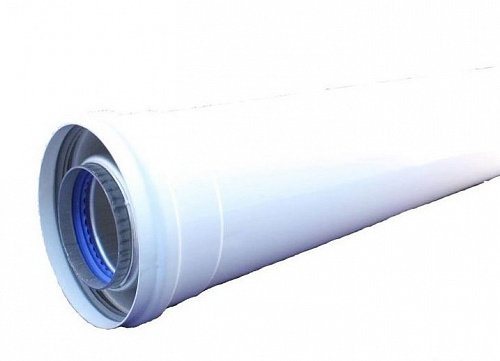 Удлинитель коаксиальный 60/100 длина 1,0м  Termica  COP610 АКЦИЯ!