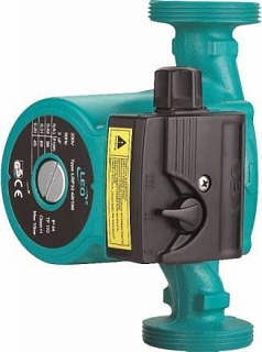 Насос циркул. LRP 32-60/180, с гайками, G1 1/4", Qmax=4.0м3/ч, Hmax=5.5м, Tmax=110°C, LEO