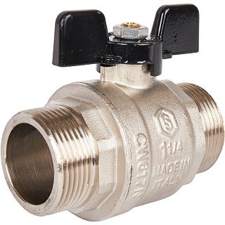 Кран шар. полнопроходной баб. НН 1 1/4" (SVB-0006-000032) STOUT