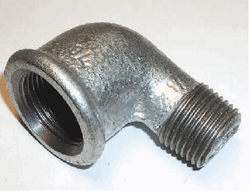 Угольник 20 оцинк. вн/нар чуг. 