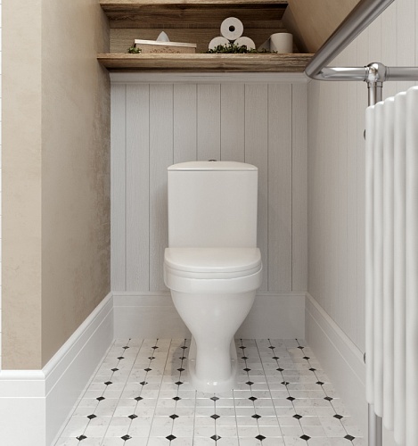 Унитаз-комп "Вест" бел.в комплекте(Воротынск) 