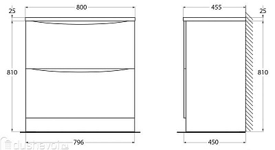   80 "ACQUA-800-2C-PIA Rovere Rustico"  2 . BELBAGNO (.BB800/455-LV-MR-ALR) 