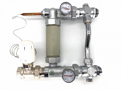 Смесительный узел  без насоса  для  теплого пола (VR206) 