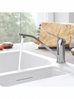 Смеситель д/кухни "Tottori" (TOT-1012) поворотный излив TOKITO снято с производства!