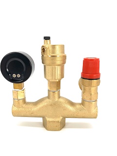 Группа безопасности для котла латунь 3bar (AQ1063) (20)