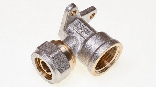 Уголок ц/г 16х1/2 с креплением двойной ТМ   АКЦИЯ!