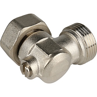 Узел нижнего подключения для радиатора раздельный, угловой 3/4" (SVH 0006 000020) STOUT