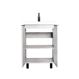 Комплект мебели 60 "Берлин-60" напольная 2 дв. цемент VIANT (ум.MODUO-60)