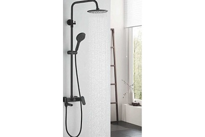 Душ. система SHEVANIK черная S8736H