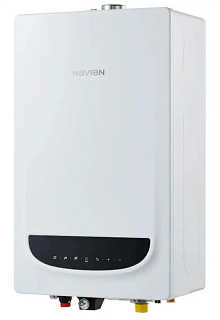 Комплект котельного оборуд-я Navien Deluxe Comfort PLUS COAXIAL-13K без пульта (котёл двухконт, дымоход, стабилизатор) АКЦИЯ!
