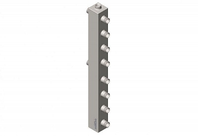 Термогидравлич. разделитель TGR-40-20x4 (Pmax=40 кВт, вход 3/4", 4 контура 3/4) ст. 09Г2С