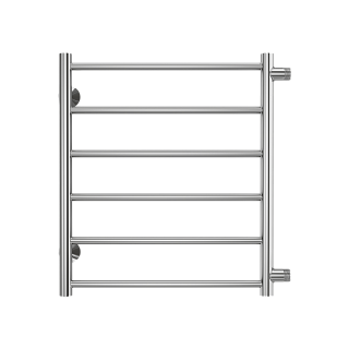 Полотенцесушитель 500х600 П6 Б/П м/о 500 "Аврора" черный матовый (RAL 9005) TERMINUS 