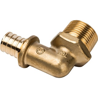 Угольник с нар. резьбой 20х3/4" (10/060) (SFA-0005-002034)  STOUT 