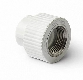 Переход 40*1"вн.рез. белый (5/20) ПРО АКВА (РА22020)