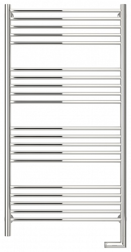 Полотенцесушитель Сунержа РЭБ Богема 1200х600 электрический  белый ТЭН правый