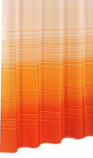 Штора для ванной комнаты, IDDIS, 200*200 см, полиэстер, Orange Horizon,300P20RI11
