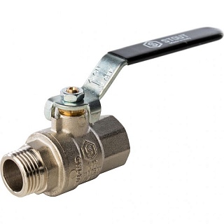 Кран шар. полнопроходной рыч. ВН 1/2" (SVB-0003-000015) STOUT 