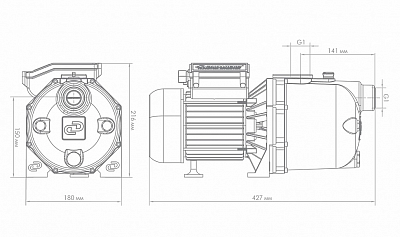 Насос поверхностный "Джамбо" 70/50Ч