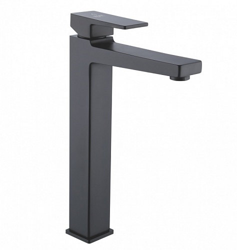 Смеситель д/раковины ROSE высокий черный R2811H