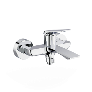 Смеситель д/ванны "MITSUISHI" (MIT-1014) короткий  излив TOKITO