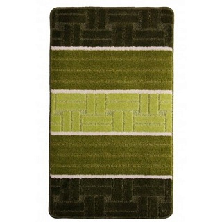 Коврик для ванной MOSS 50х80см хлопок, ворс 20мм, серый (00412)