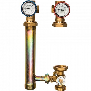 Группа насосная с 3-х ходов. приводн. смес. 1" без насоса (SDG-0003-002501) STOUT