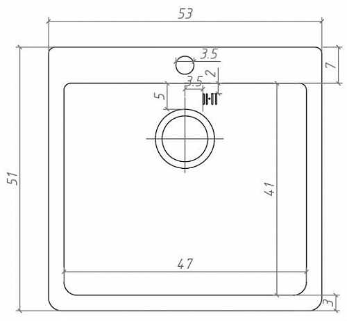 Кухонная мойка Seaman Natural SMC-5351V Antique