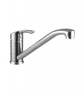 Смеситель д/кухни "PLUS STRIKE"  (1104С) 35 мм. поворот. излив LEMARK (12) ВЫГОДА!!