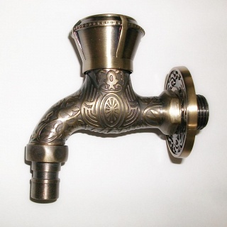 Кран с носиком ретро КОРОТКИЙ (VR322) (50) VIEIR