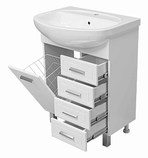 Комплект мебели 65 "Стелла-65" 4-ящ. + Б/К MISTY (ум.Romanza-65)