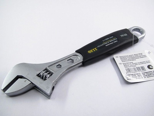 Ключ разводной Люкс 300мм/40мм (70164) FIT