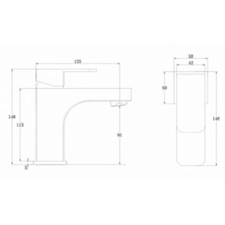 Смес д/раковины Kaiser Sonat, ф35 гигиен.душ. бронза (34088-1)