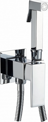 Смеситель с гиг.душем встраиваемый Haiba HB5512 хром