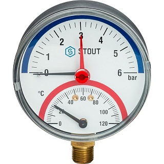   0...6 bar 0...120' C  .  Dn 80 1/2" (SIM-0006-800615) 