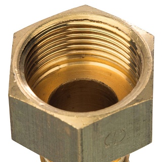 Переход для рез.шл.3/4"г - 20 ЛАТ (100/10)  (SFT-0036-003420) STOUT