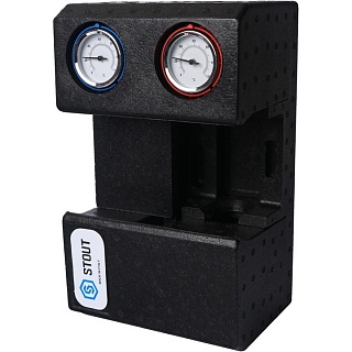 Группа насосная с прямым контуром 3/4" без насоса в теплоизоляции (SDG-0001-002001) STOUT