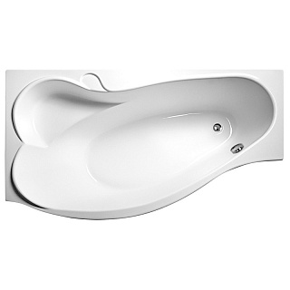 Ванна акриловая 1Marka "GRACIA" 170х100 правая (каркас+фр.экран) 