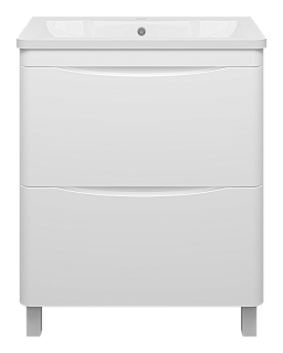 Комплект мебели 70 "Атлантик-70" напольная 2 ящ. глянцевая эмаль MISTY (ум.Аллегро-70)