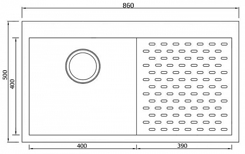 Кухонная мойка Seaman Eco Marino SMV-Z-860PR