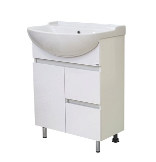 Комплект мебели 60 "Амур-60" напольная 1 дв.+ 2 ящ. MISTY (ум.Изео,60)