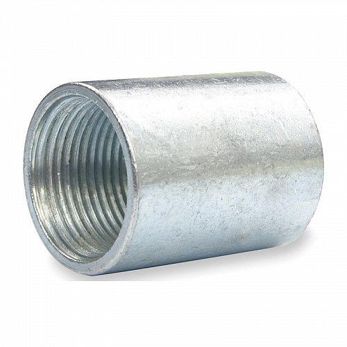 Муфта 20 стальная оцинк.